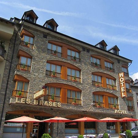 Hotel Restaurant Les Brases Sort Eksteriør billede