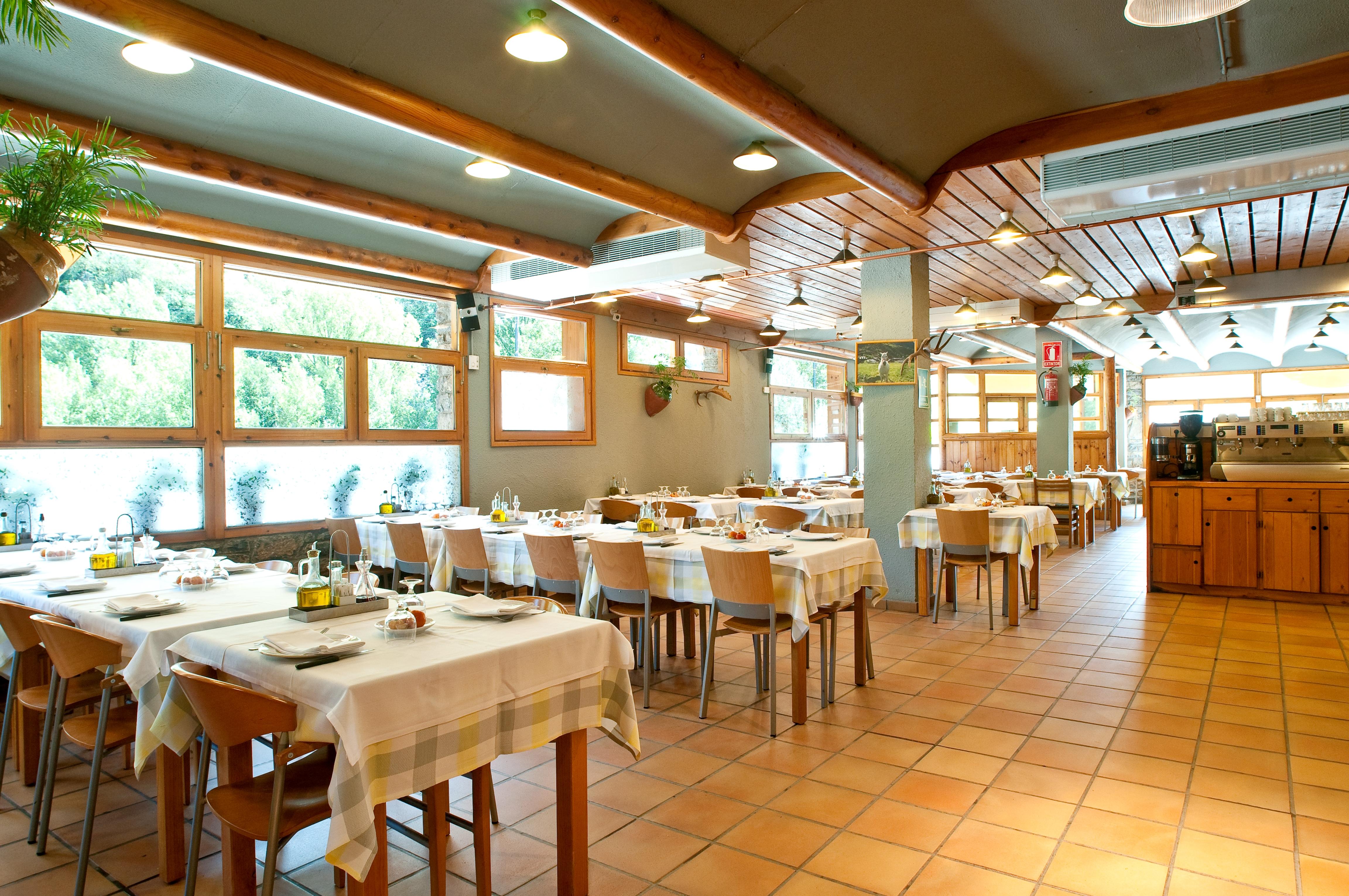 Hotel Restaurant Les Brases Sort Eksteriør billede