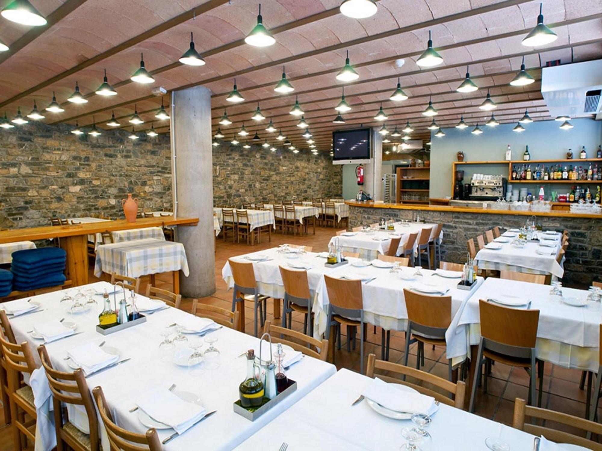 Hotel Restaurant Les Brases Sort Eksteriør billede